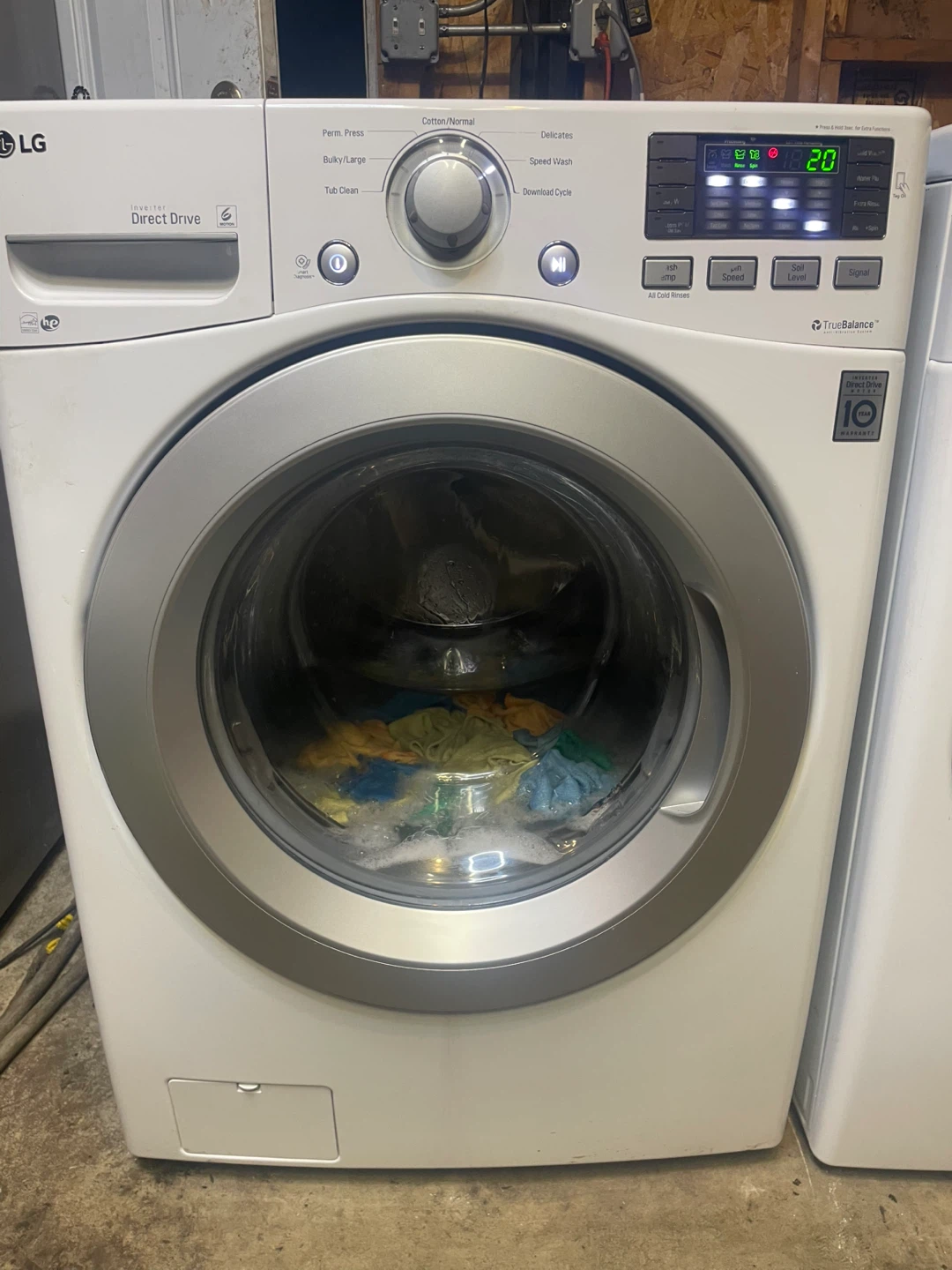 LG Front Load Washer and Dryer Set - photo 5