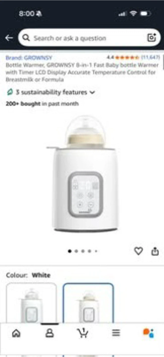 Growsy 8-in-1 Baby Bottle Warmer - photo 4