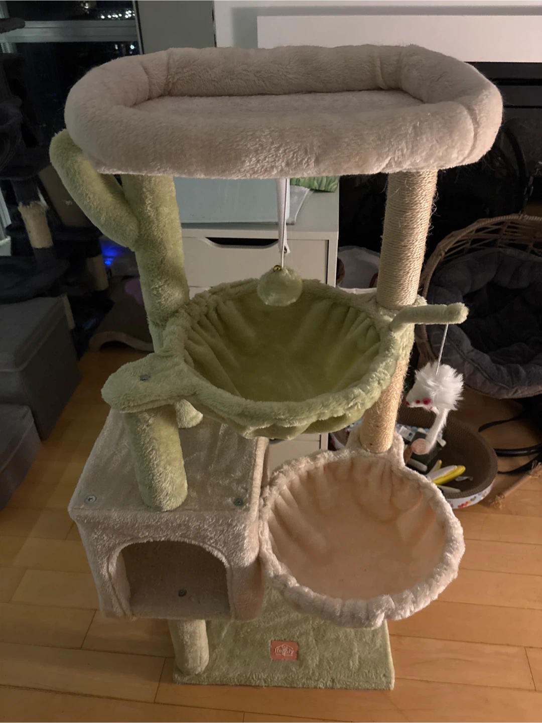 Cat Tree Condo with Hammock and Perches - photo 2