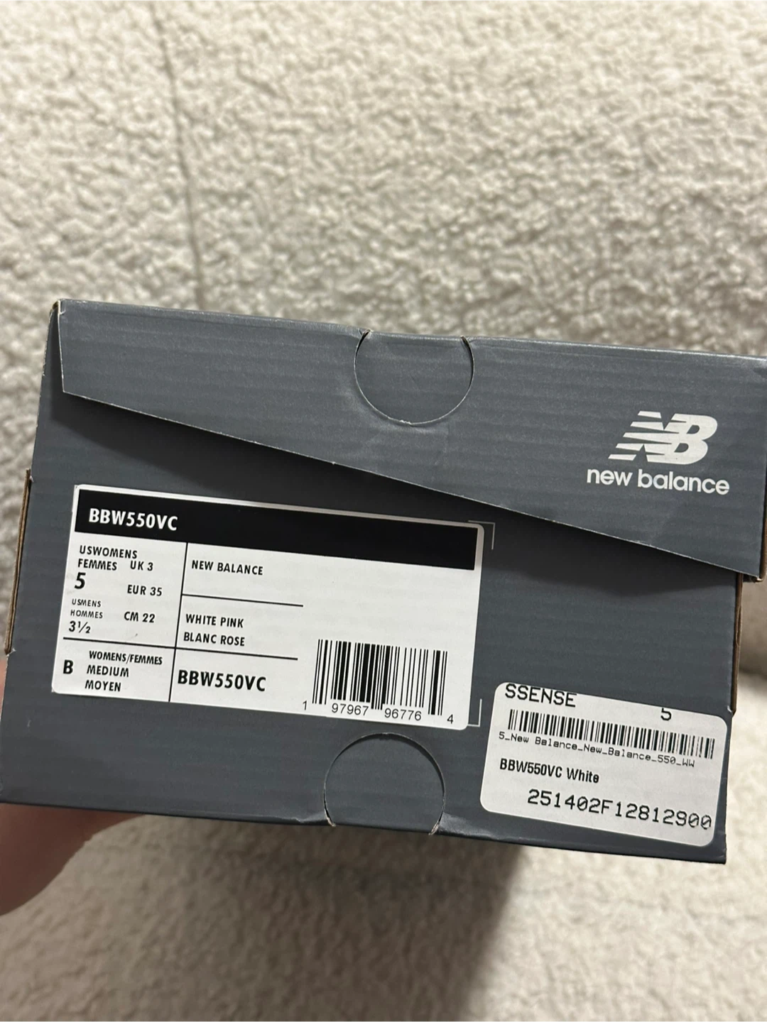BNIB New Balance 550 Twilight Haze - photo 2