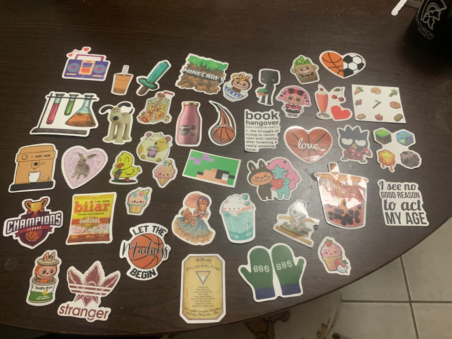Assorted Vinyl Stickers 50¢-$1 ea.