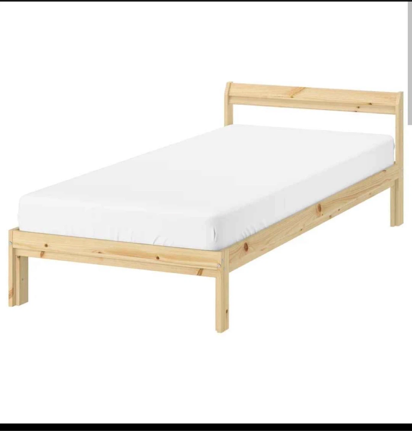 IKEA Single Bed Frame - Pine Wood