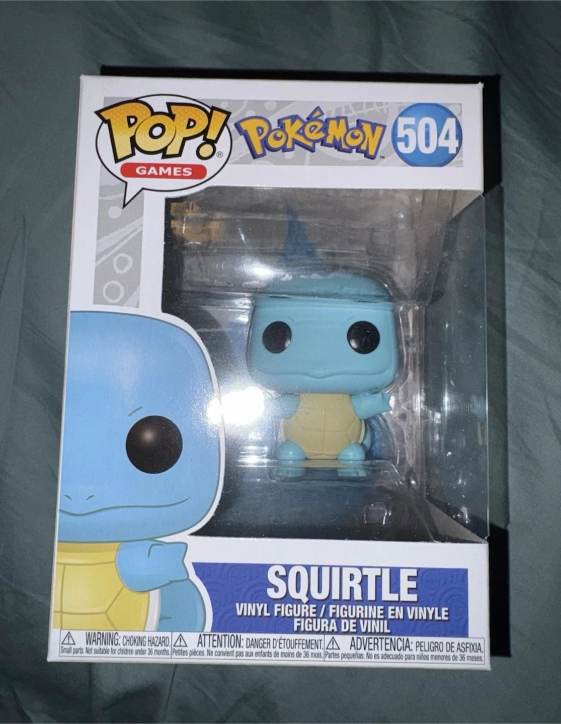 Squirtle Pokémon Funko POP! #504 brand new in box