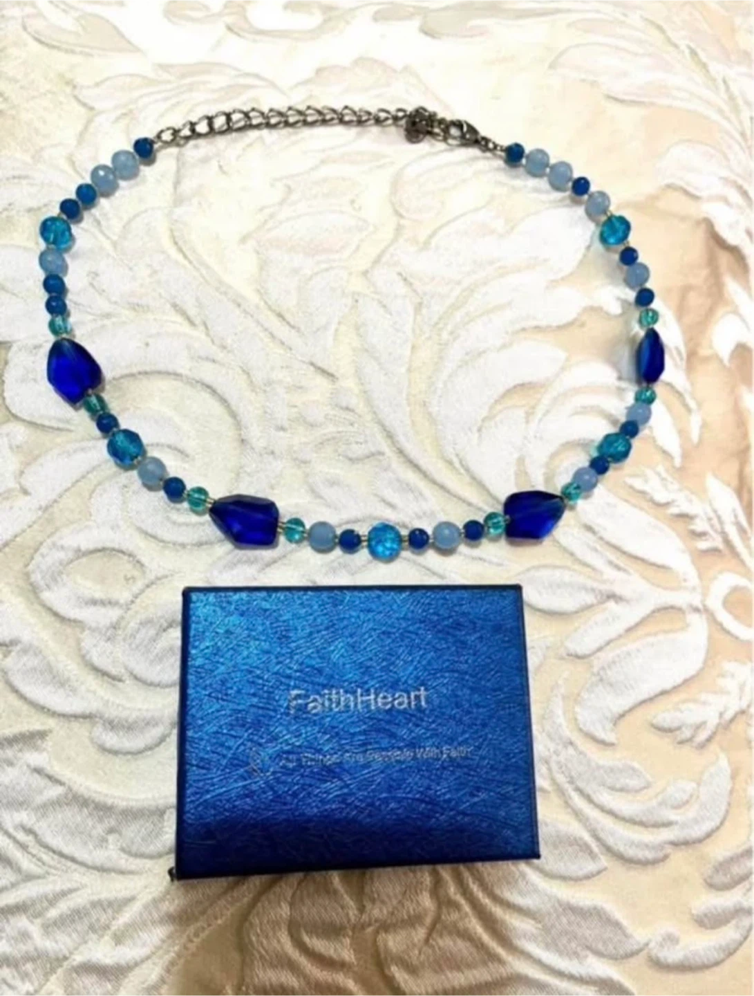 FaithHeart Beaded Necklace