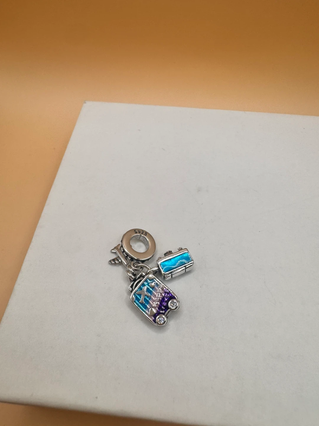 Travel Charm Bracelet Pendant S925 - photo 3