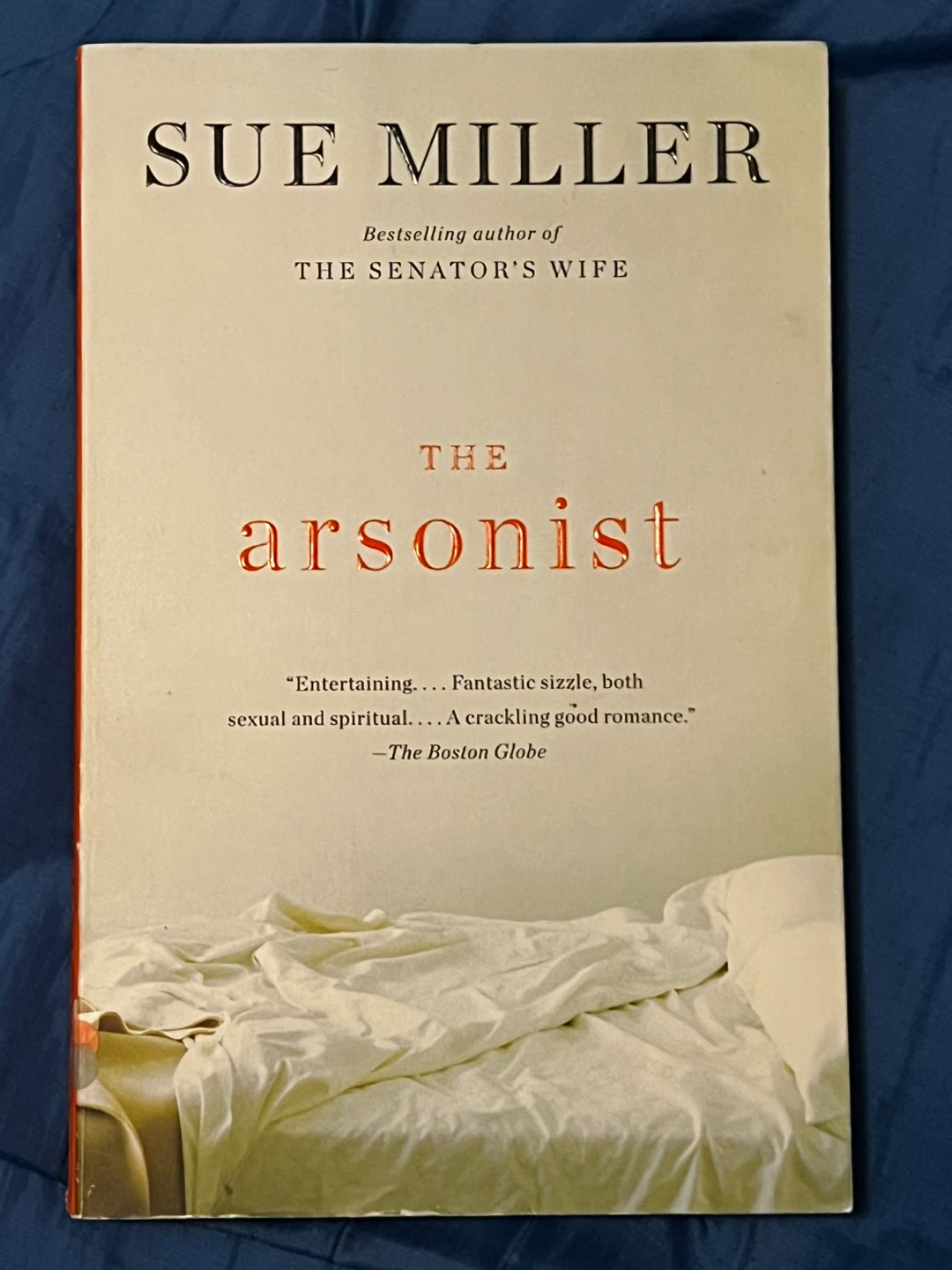 The Arsonist by Sue Miller - Fiction Novel