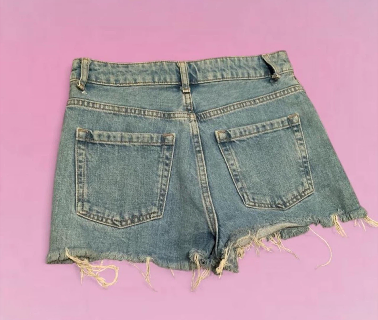 Topshop Mom Jean Shorts - photo 2