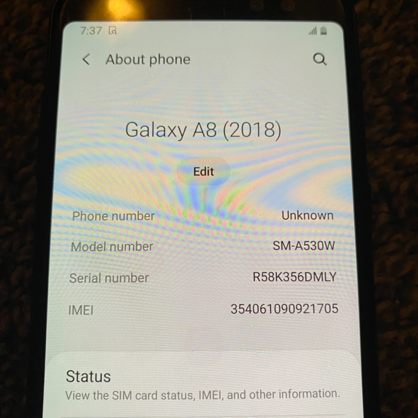 Samsung Galaxy A8 (2018) 32GB - Black / Carrier Unlocked - photo 4