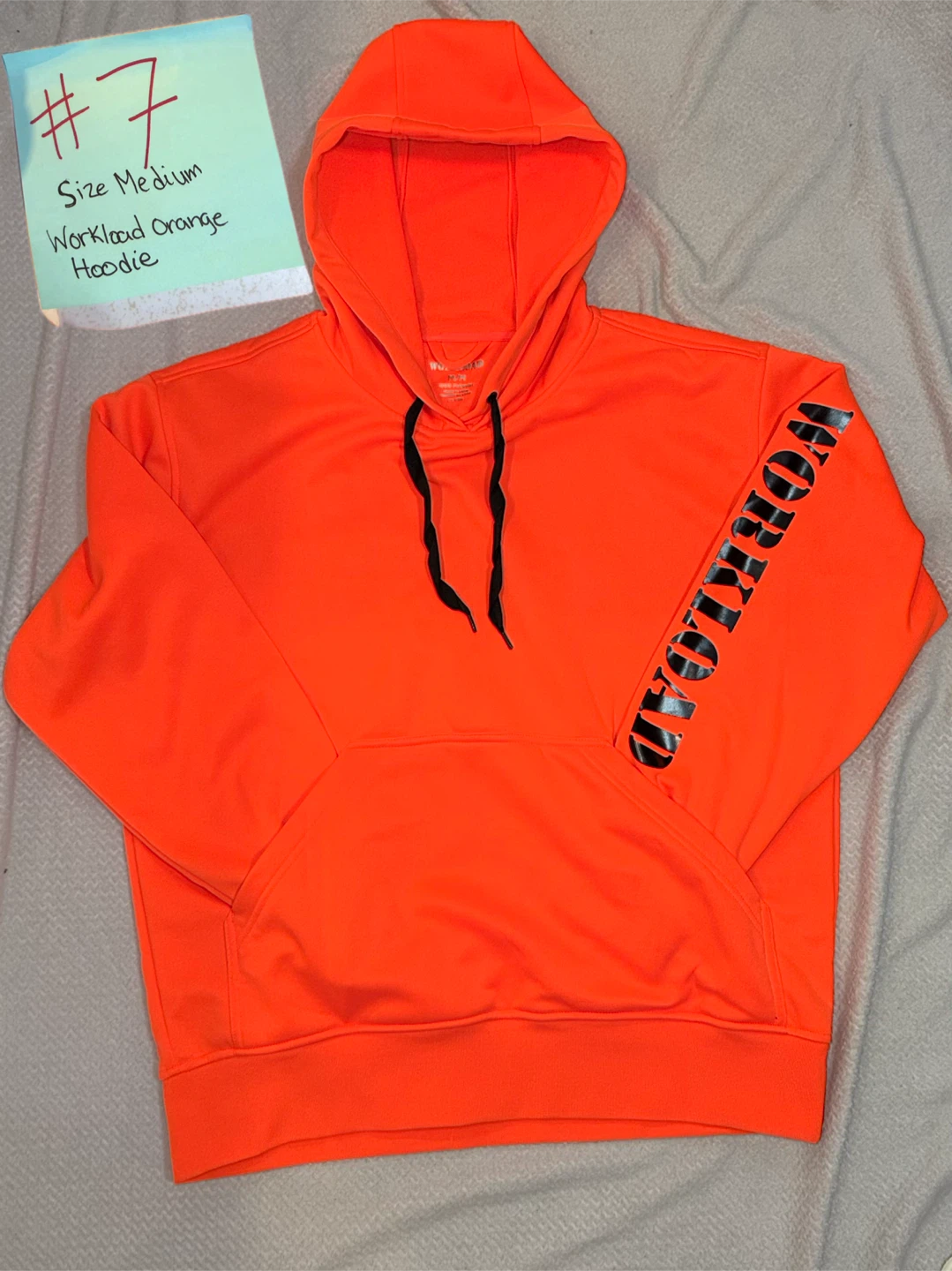 Workload Orange Hoodie M/M