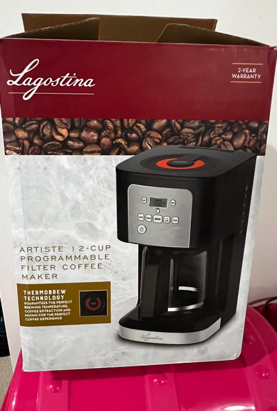 BNIB Lagostina coffee maker