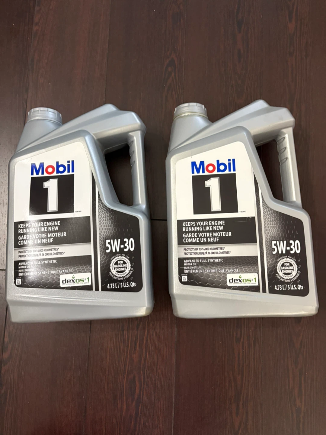 Mobil 1 5W-30 Synthetic Engine Oil - 4.73 L