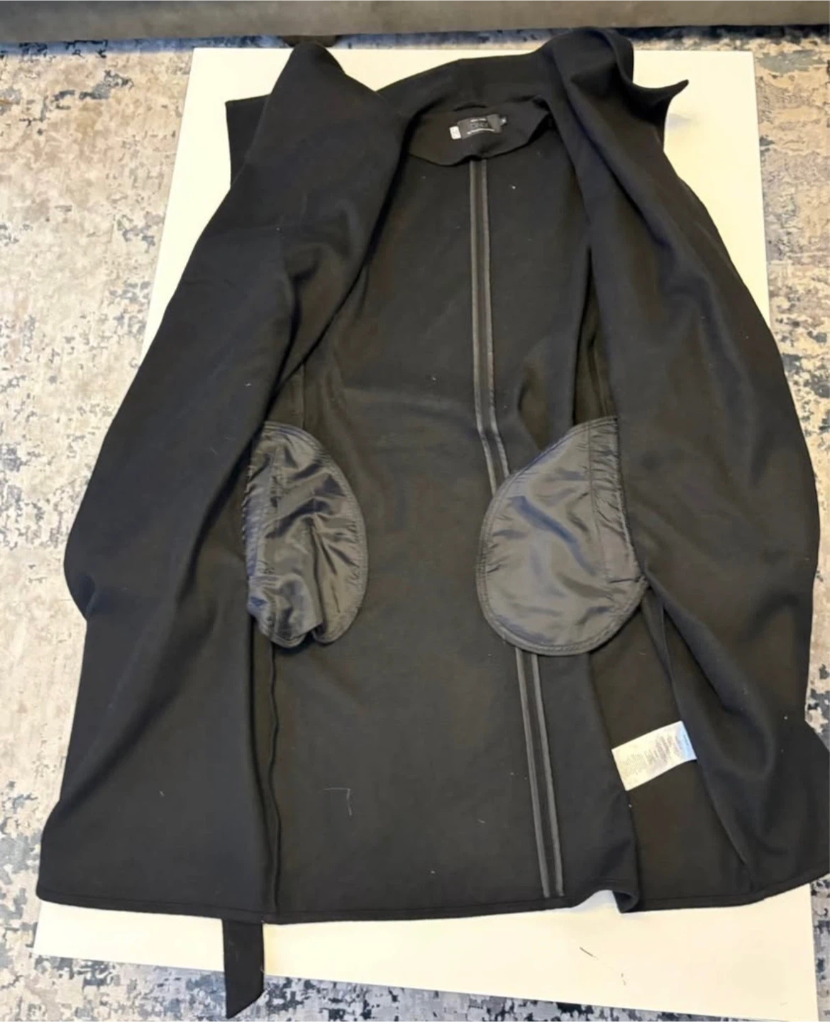 Black Maxi wool Coat - photo 2