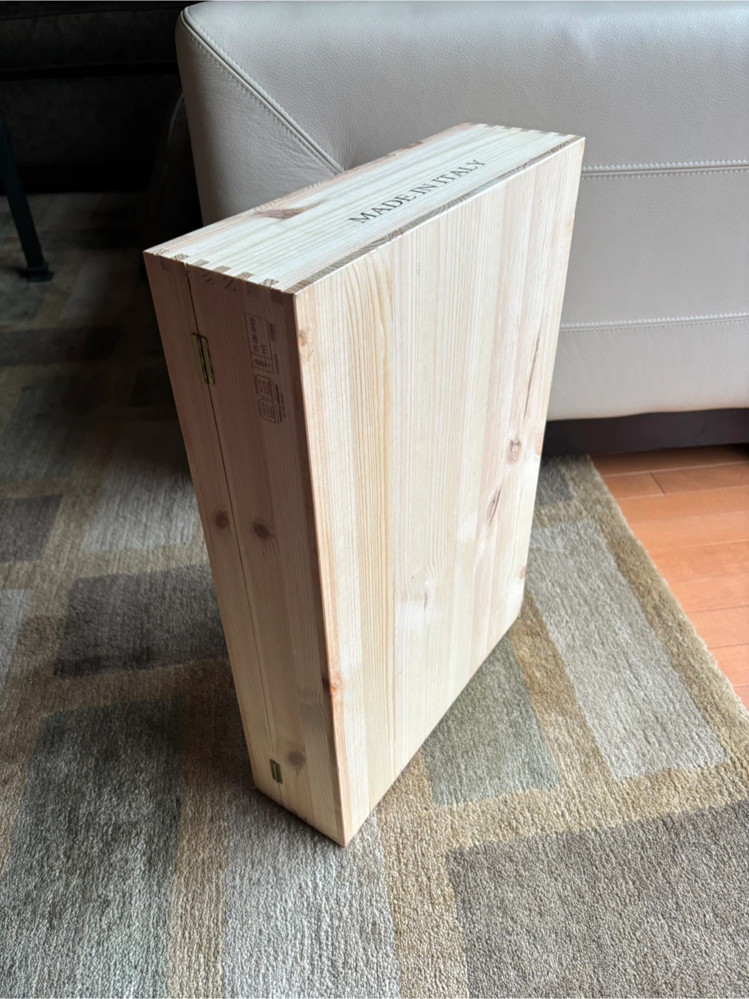 Salvano Diano D'Alba Italia Wooden Wine Box - photo 5