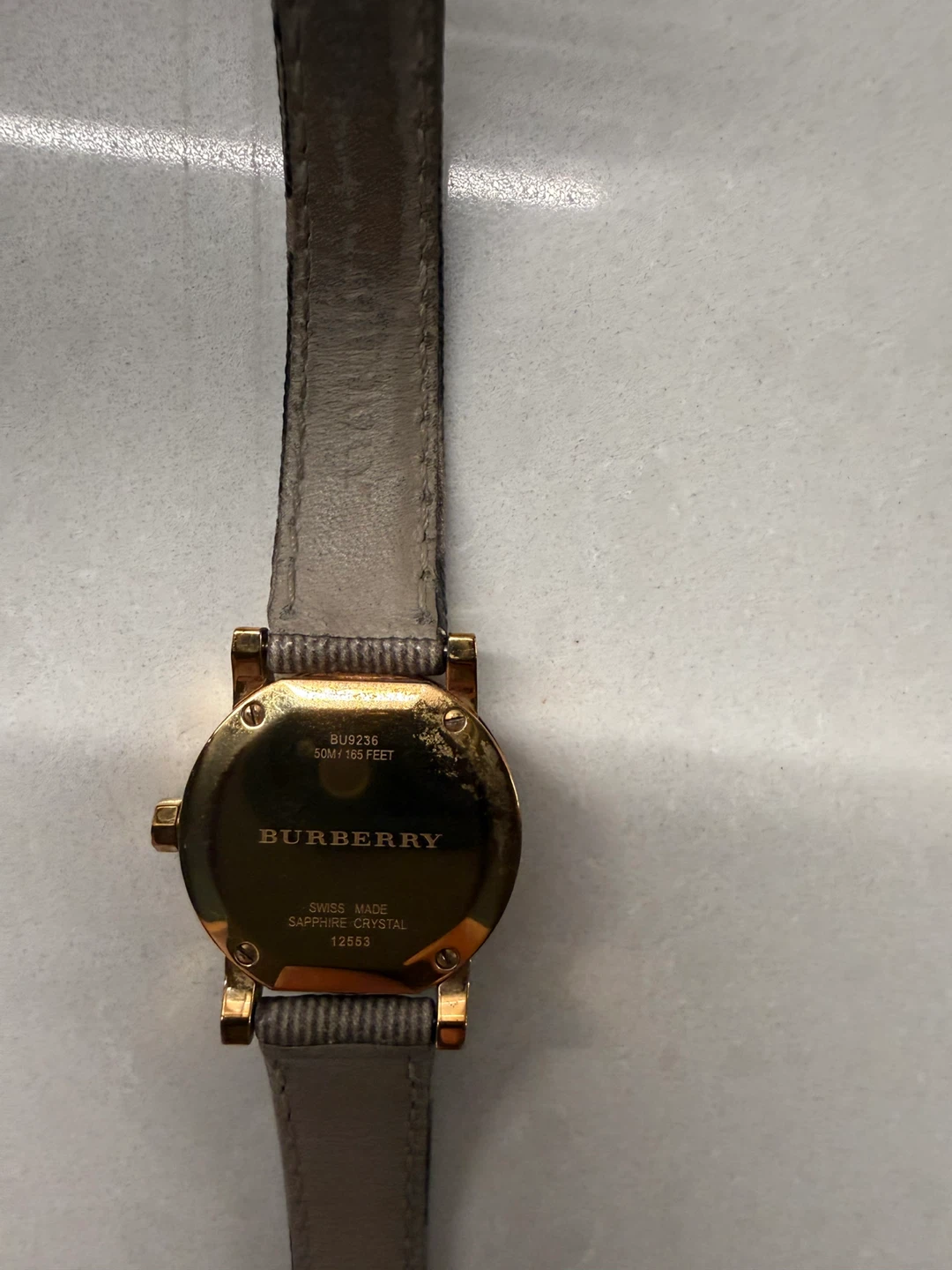 Burberry Ladies Watch with Check Strap - photo 3