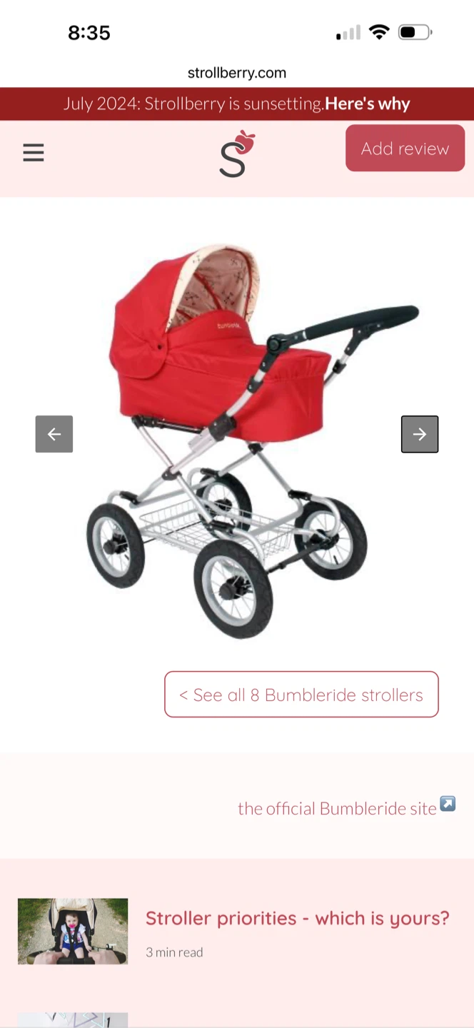 Bumbleride Stroller - photo 3