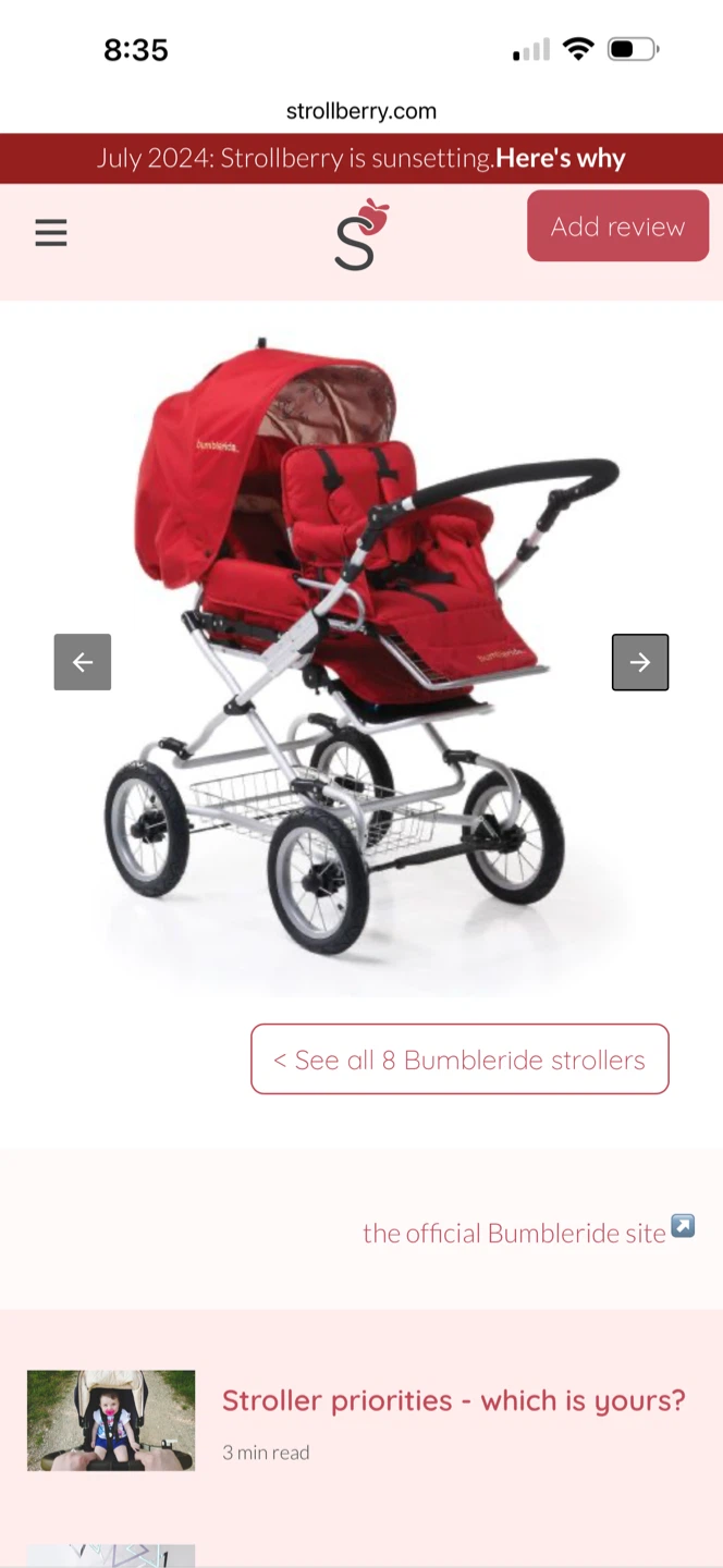 Bumbleride Stroller - photo 2