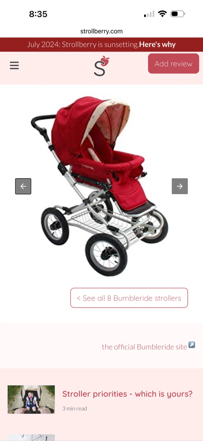 Bumbleride Stroller - photo 4