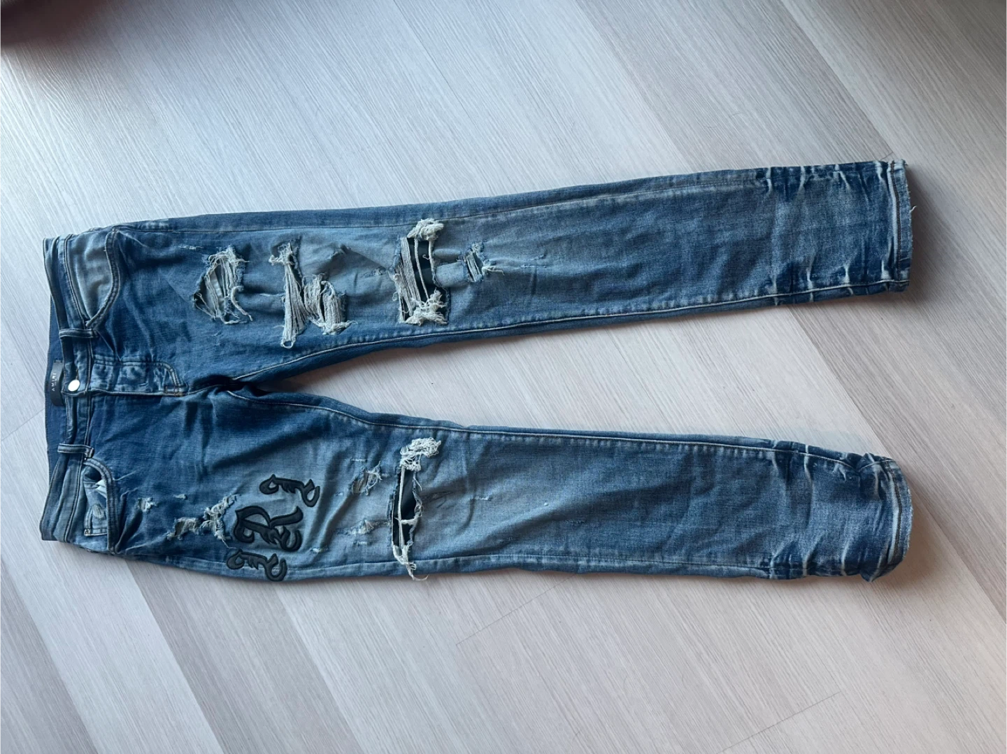 AMIRI Distressed Denim Jeans - Size 32