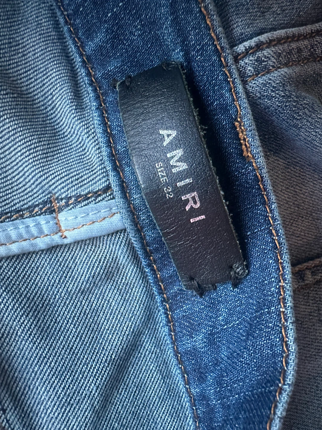 AMIRI Distressed Denim Jeans - Size 32 - photo 5