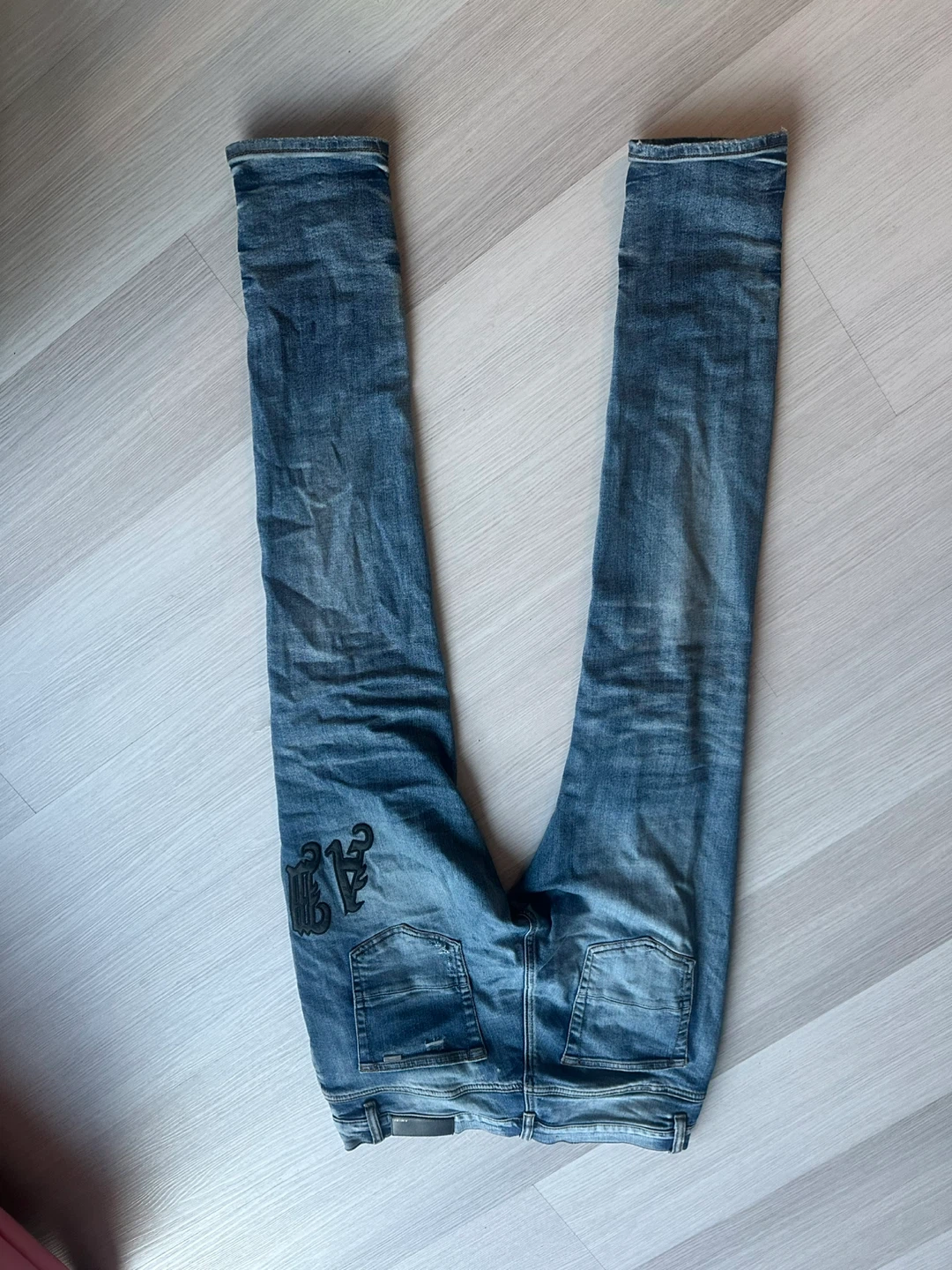 AMIRI Distressed Denim Jeans - Size 32 - photo 2