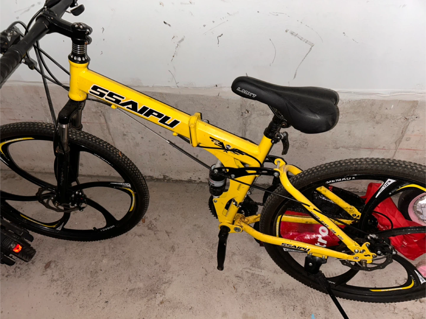 Yellow bike