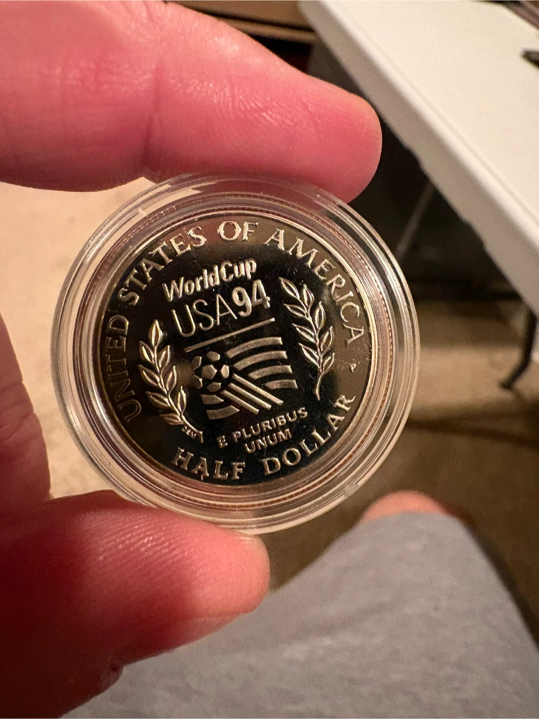 1994 World Cup USA Proof Clad Half Dollar Coin - photo 2