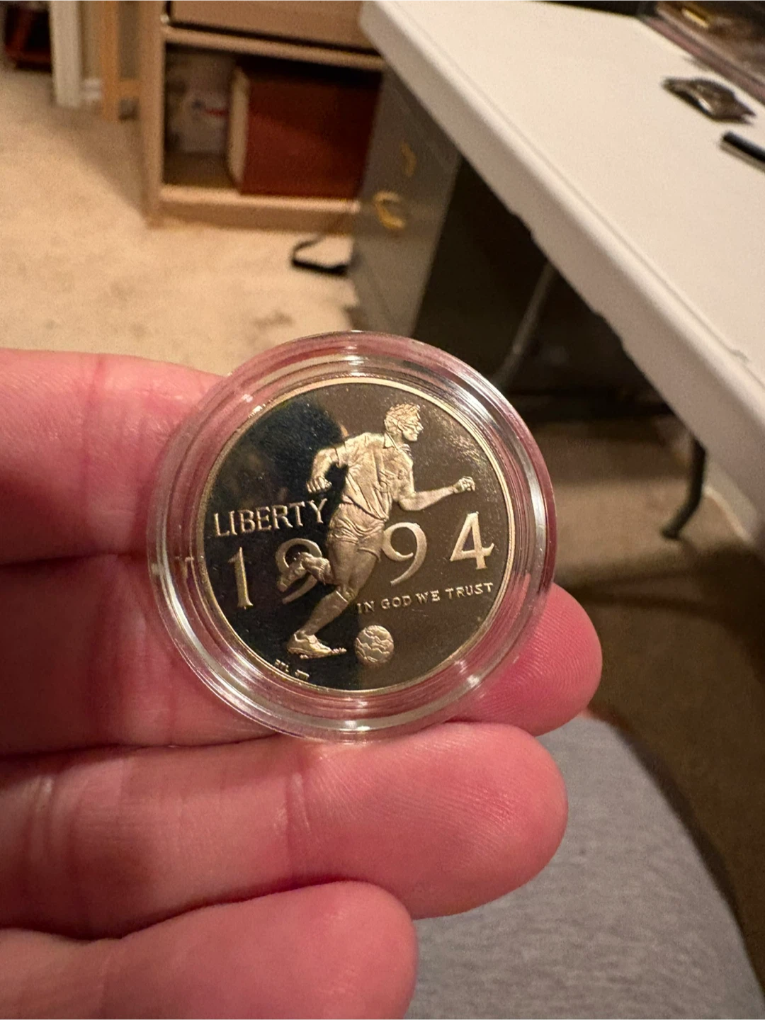 1994 World Cup USA Proof Clad Half Dollar Coin