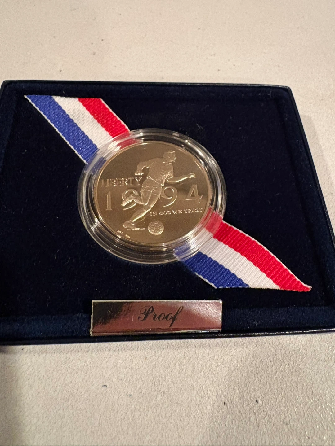 1994 World Cup USA Proof Clad Half Dollar Coin - photo 4