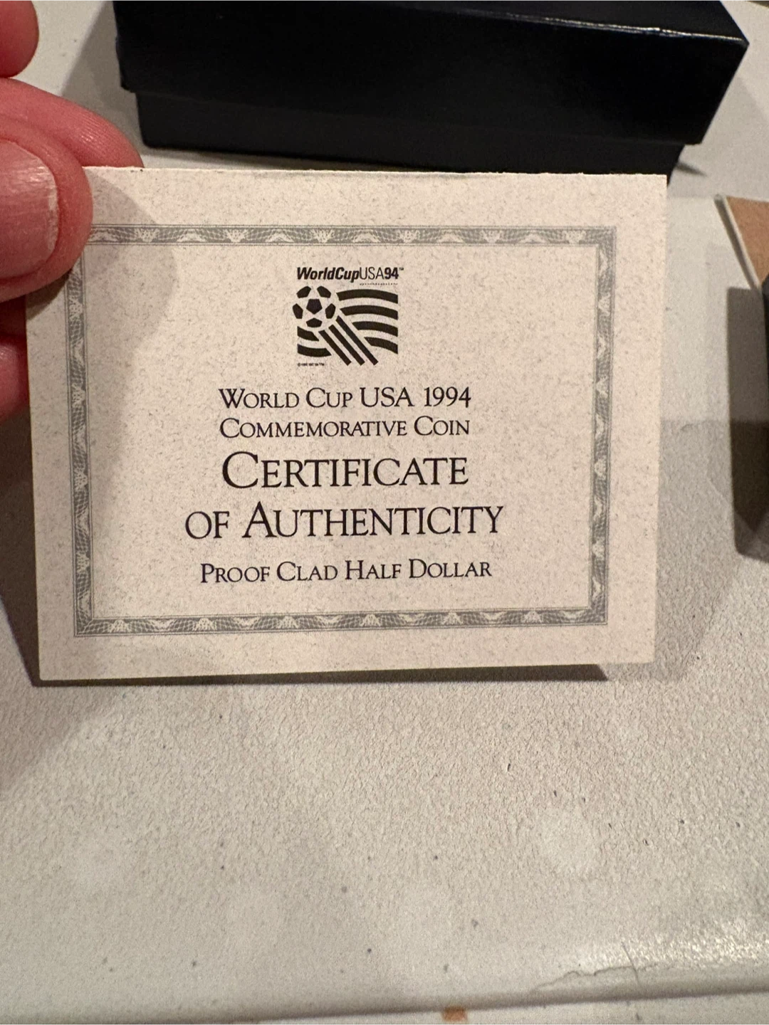 1994 World Cup USA Proof Clad Half Dollar Coin - photo 3