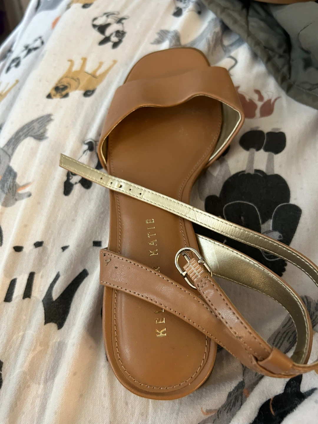 Kelly & Katie Brown Ankle Strap Sandals - Size 9M - photo 2