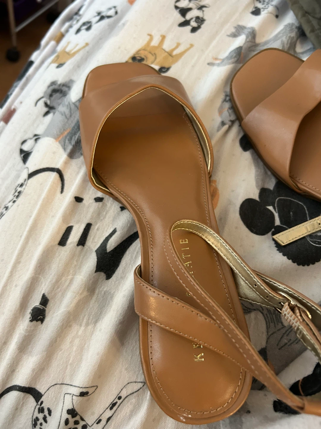 Kelly & Katie Brown Ankle Strap Sandals - Size 9M