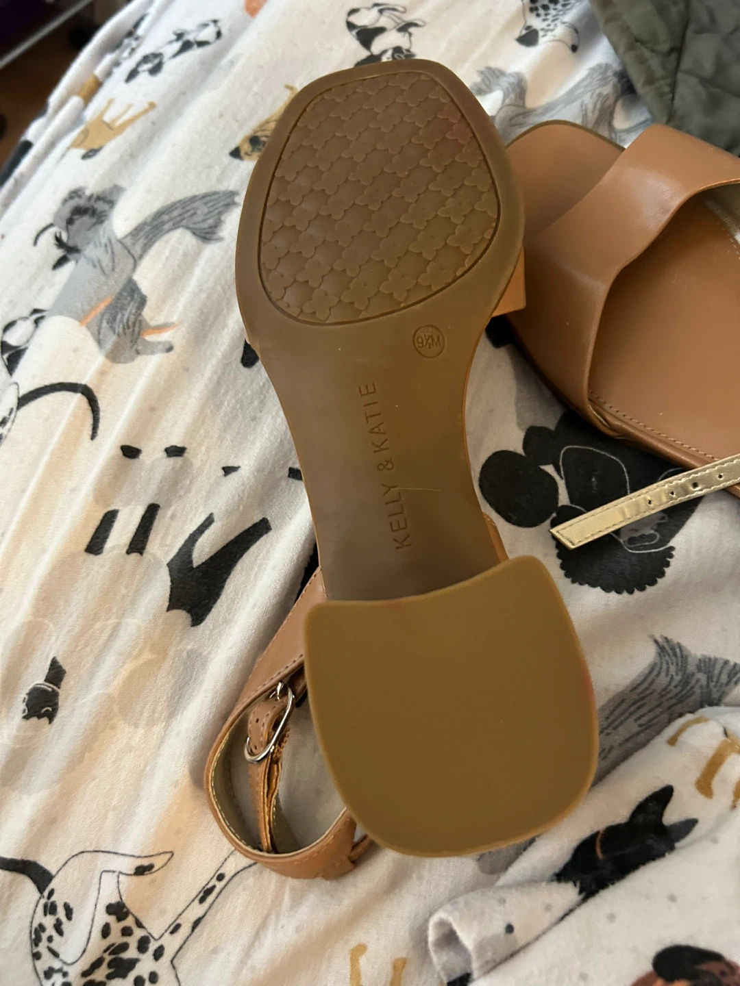 Kelly & Katie Brown Ankle Strap Sandals - Size 9M - photo 4