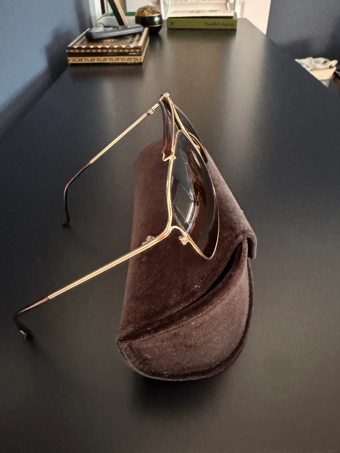 Tom Ford Aviator Sunglasses with Case - photo 4