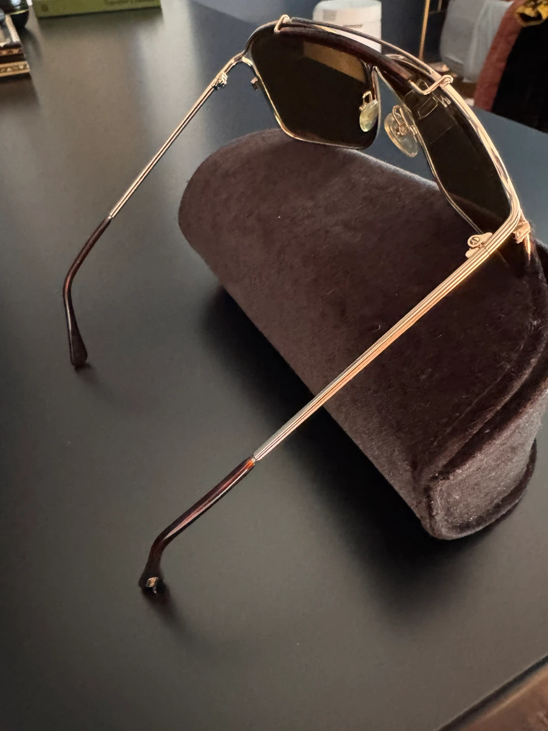 Tom Ford Aviator Sunglasses with Case - photo 5