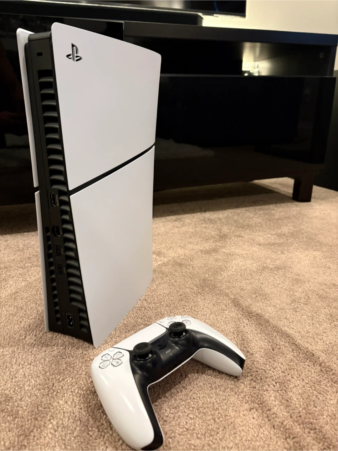 PS5 Slim Edition - Like New and Works Perfectly - Few Will Act! - photo 3