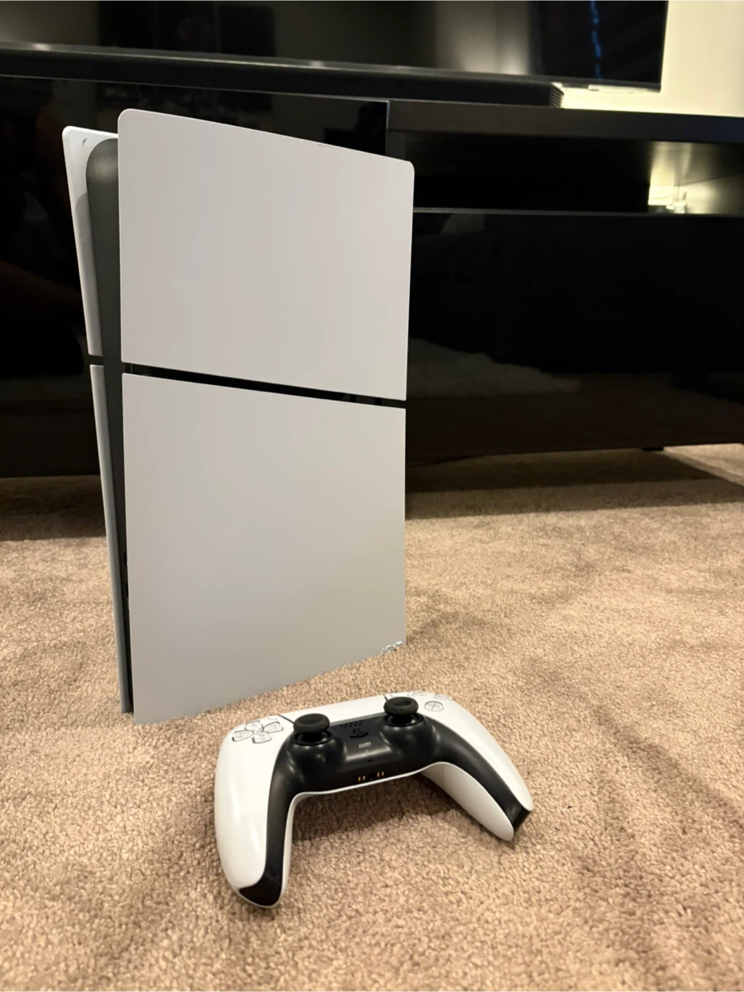 PS5 Slim Edition - Like New and Works Perfectly - Few Will Act! - photo 2