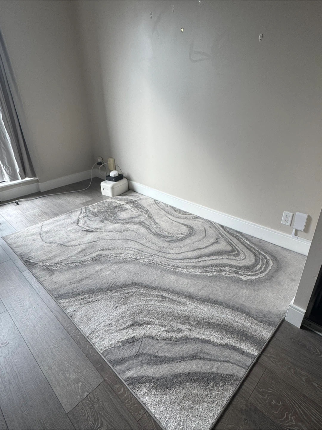 Area Rug - Grey Ivory 160cm/230cm
