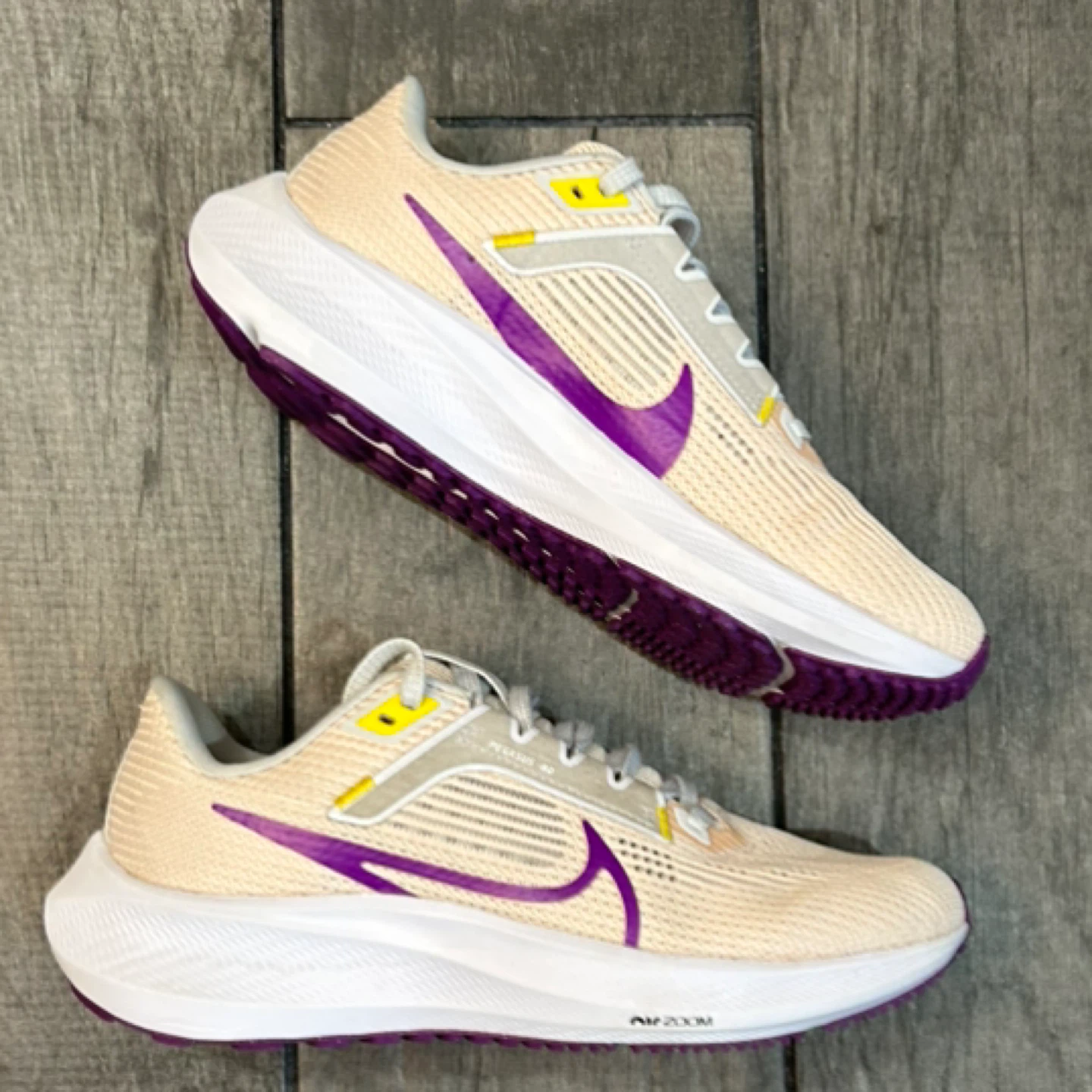 NIKE Air Zoom Pegasus 40 ‘Guava Ice/Purple'-Womens size 6