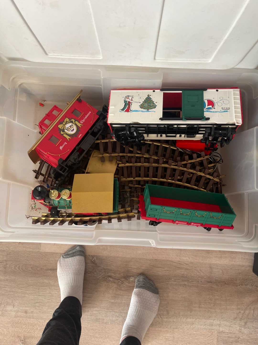 Lionel Christmas Train Set