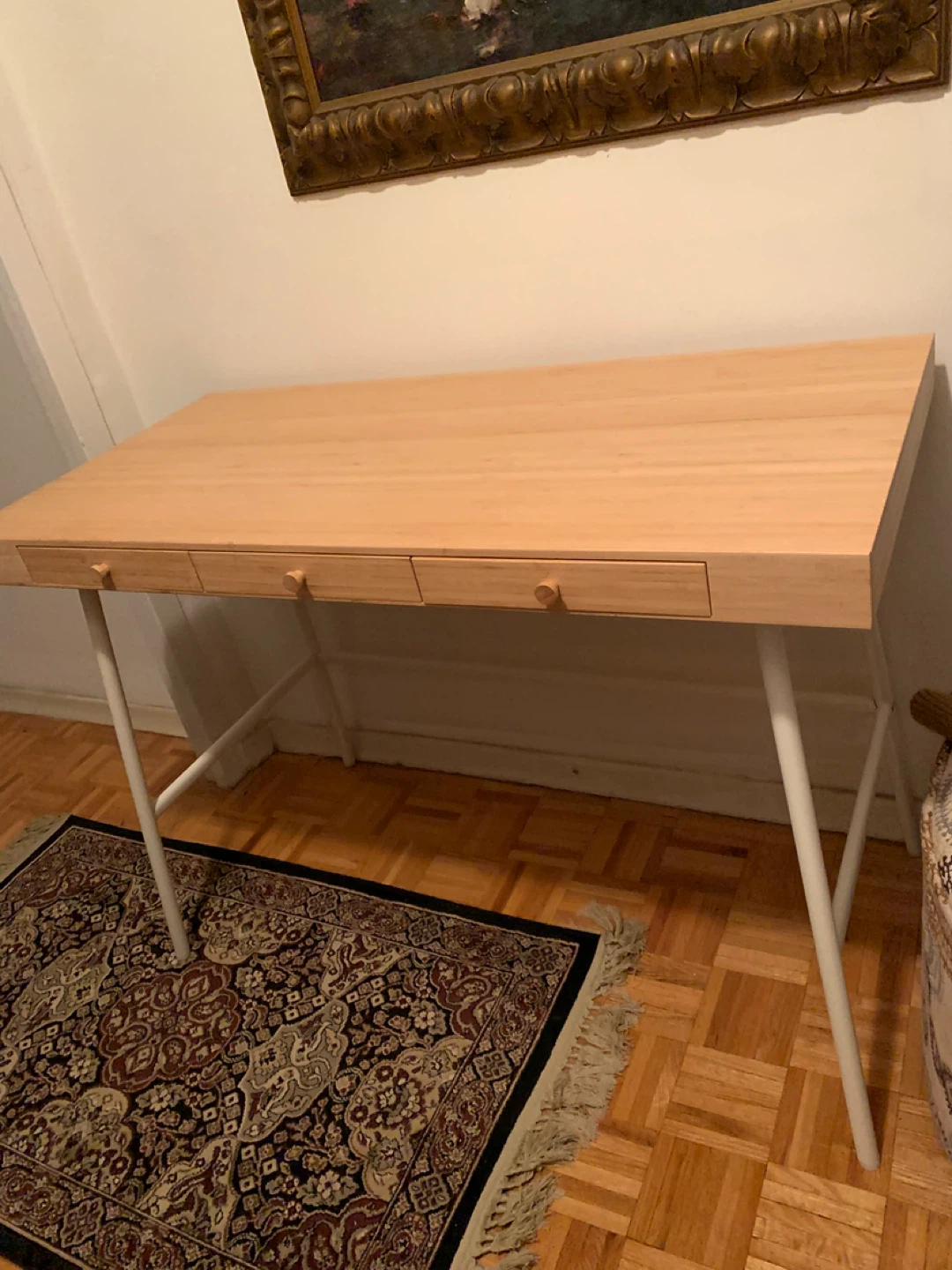 IKEA LILLASEN Desk - Bamboo - photo 4