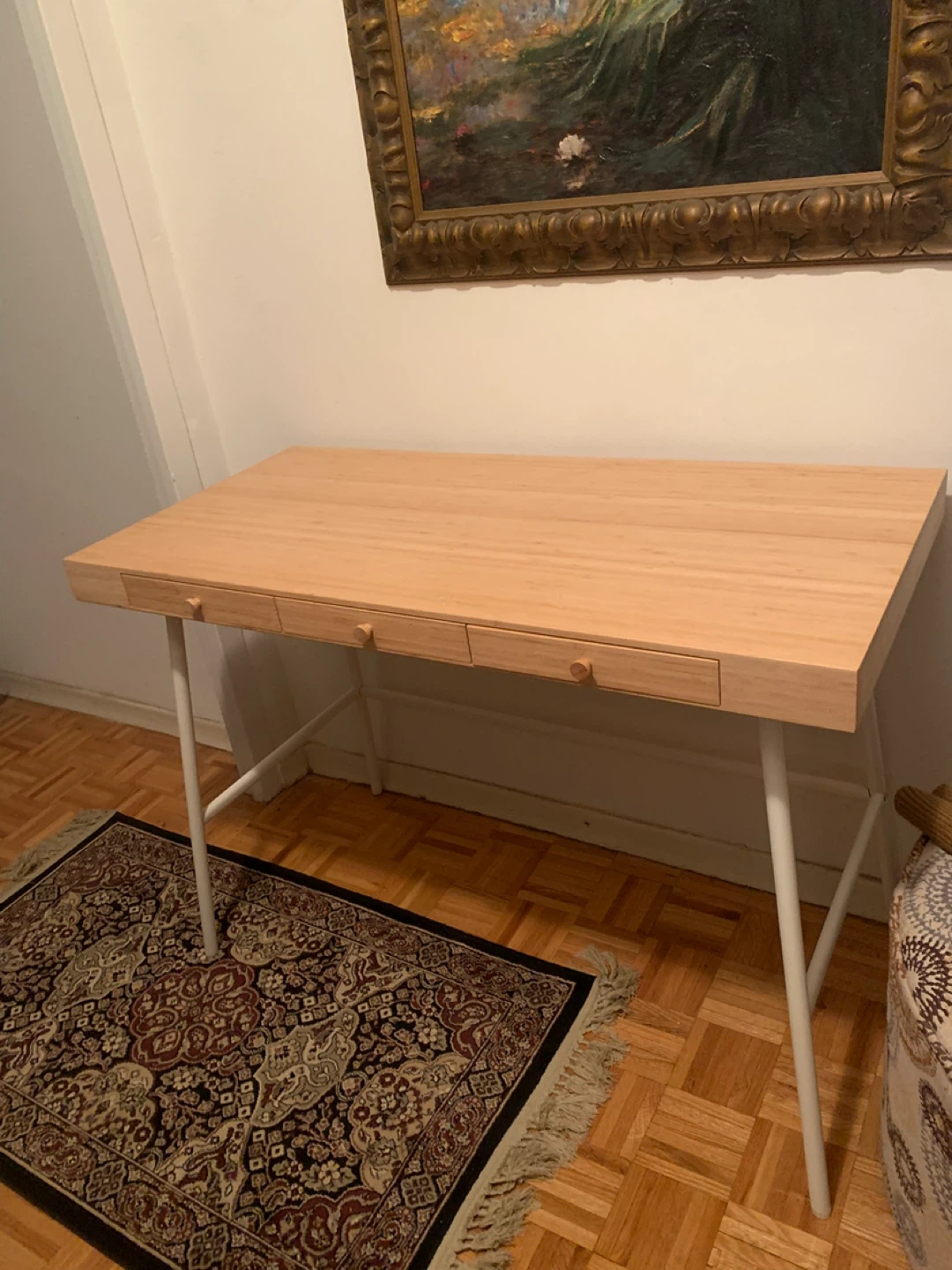 IKEA LILLASEN Desk - Bamboo - photo 3