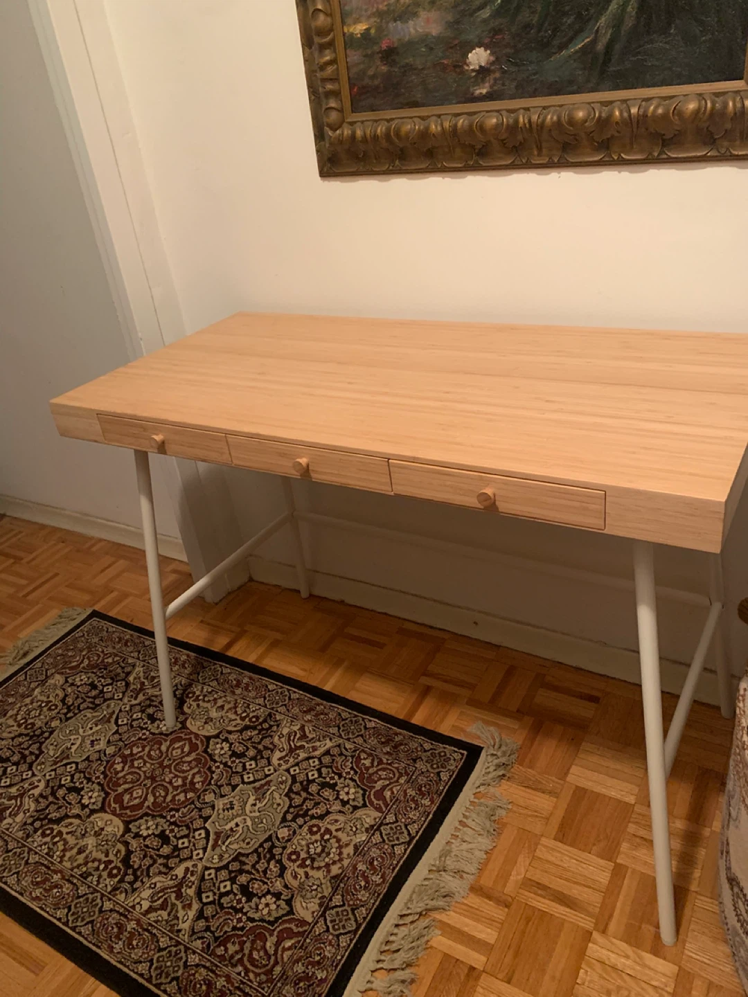 IKEA LILLASEN Desk - Bamboo - photo 2