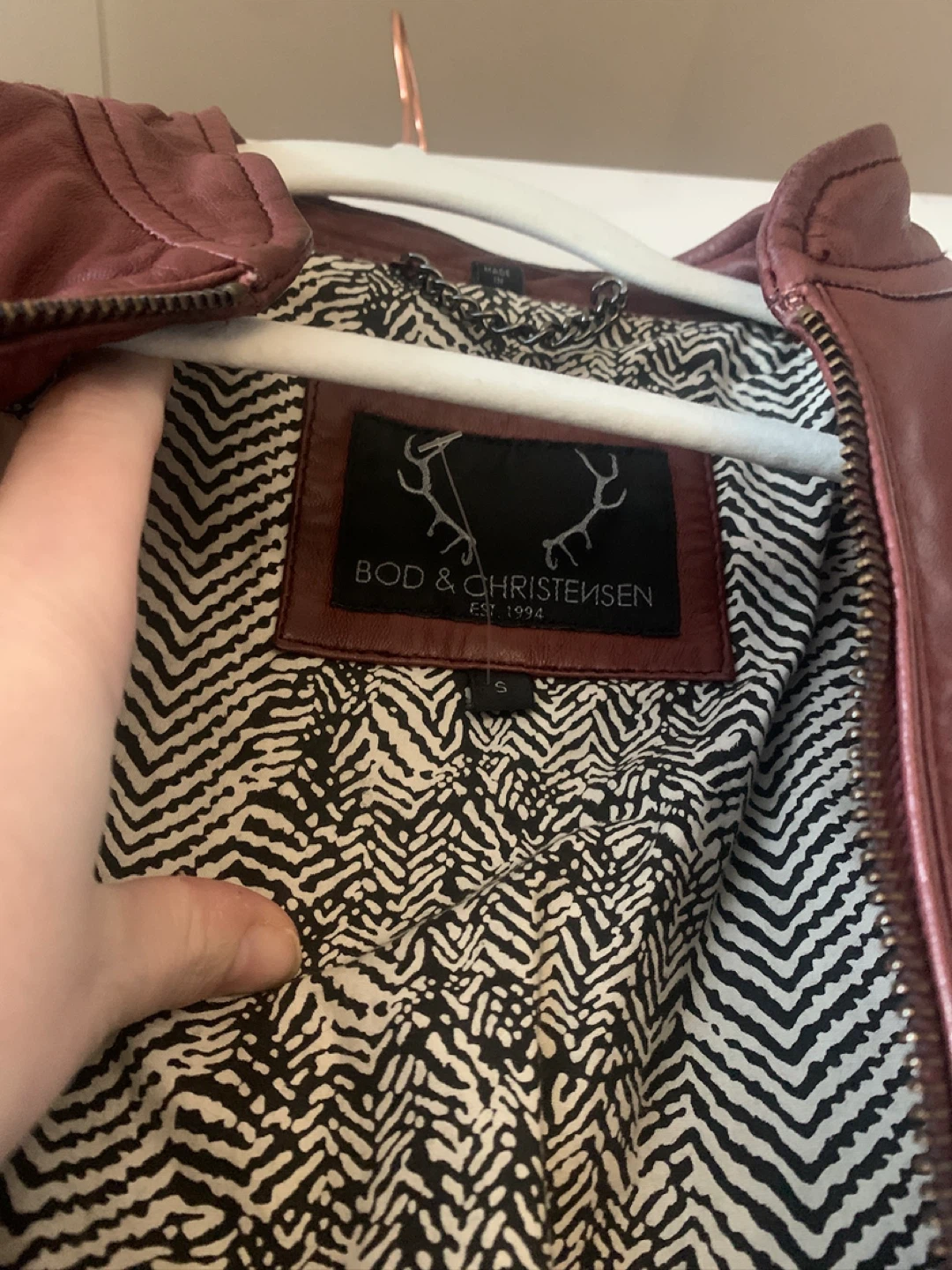 Bod & Christensen Women's Leather Jacket - photo 2