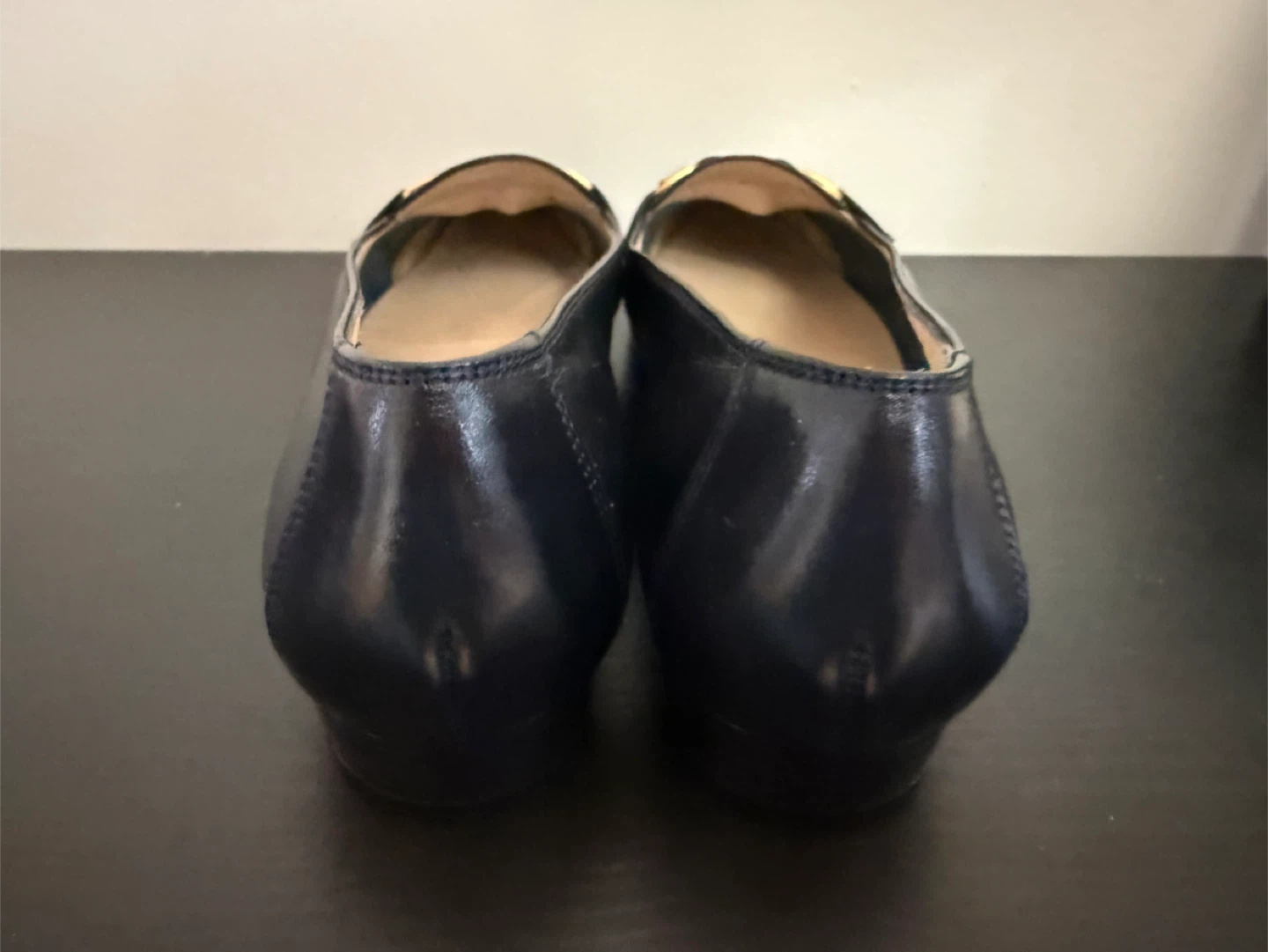 Salvatore Ferragamo "Ponza" Flat Navy 8AA - photo 5
