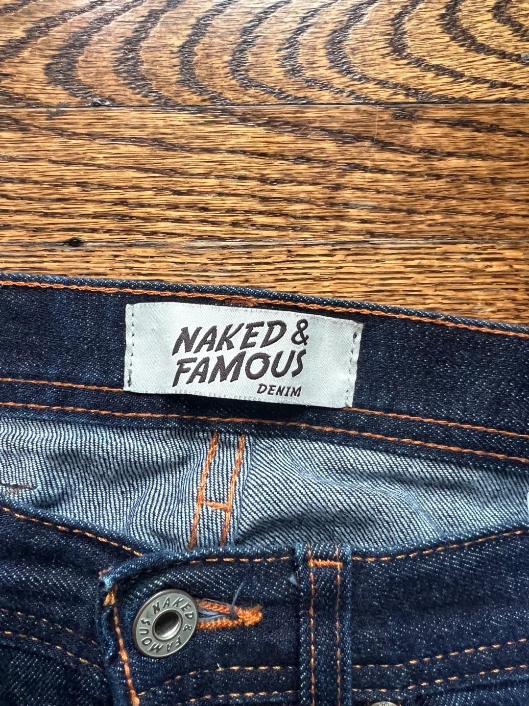 Raw Denim Naked & Famous Jeans - Size 29 - photo 2