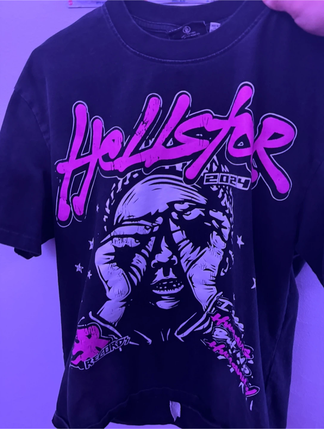 Hellstar Records T-Shirt "I See Humans But No Humanity" - photo 2