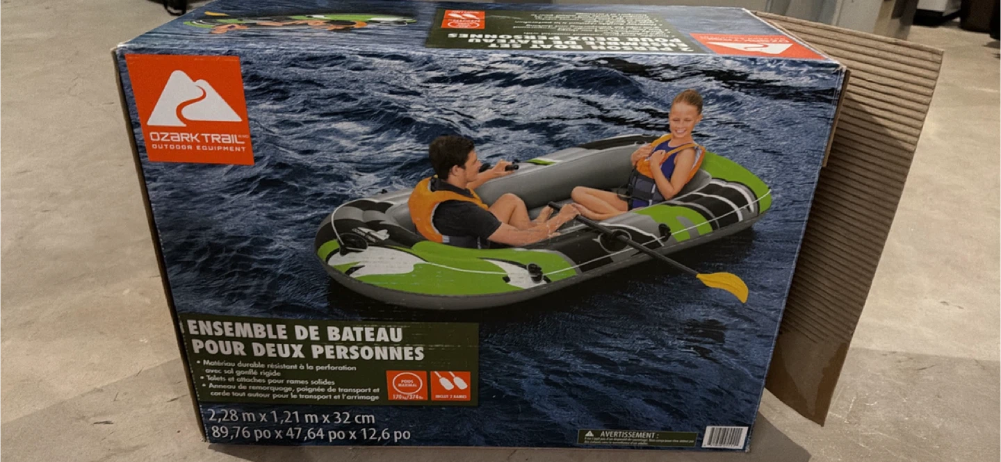 Ozark Trail 2-Person Inflatable Boat