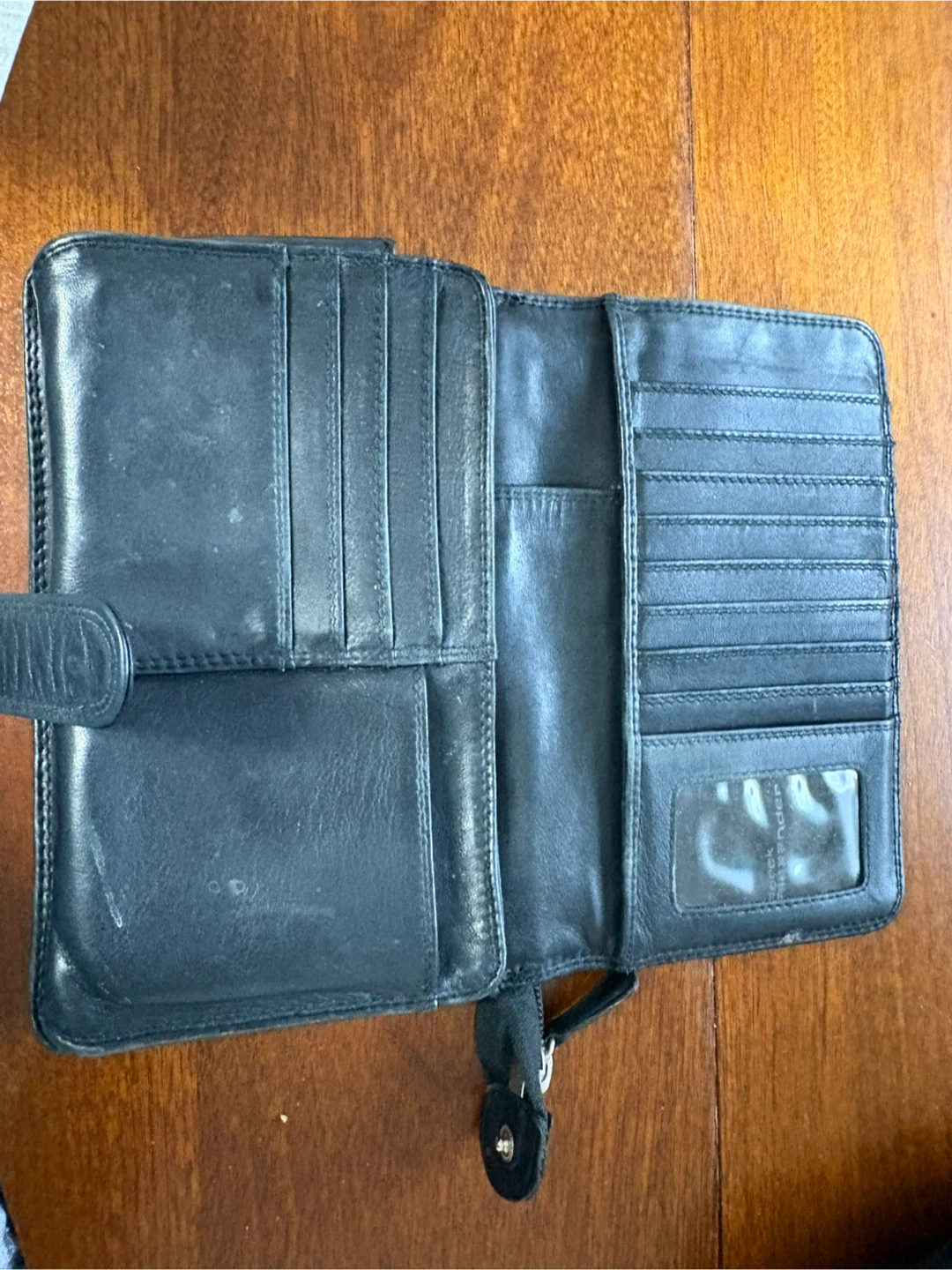 Derek Alexander Black Leather Wallet - photo 2