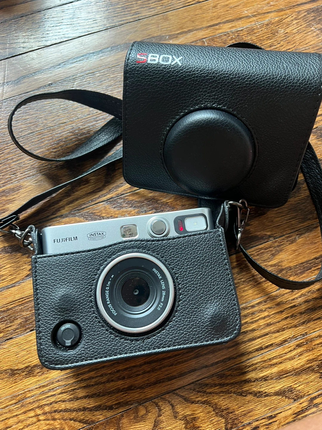 Fujifilm Instax Mini Evo Camera with Black Case