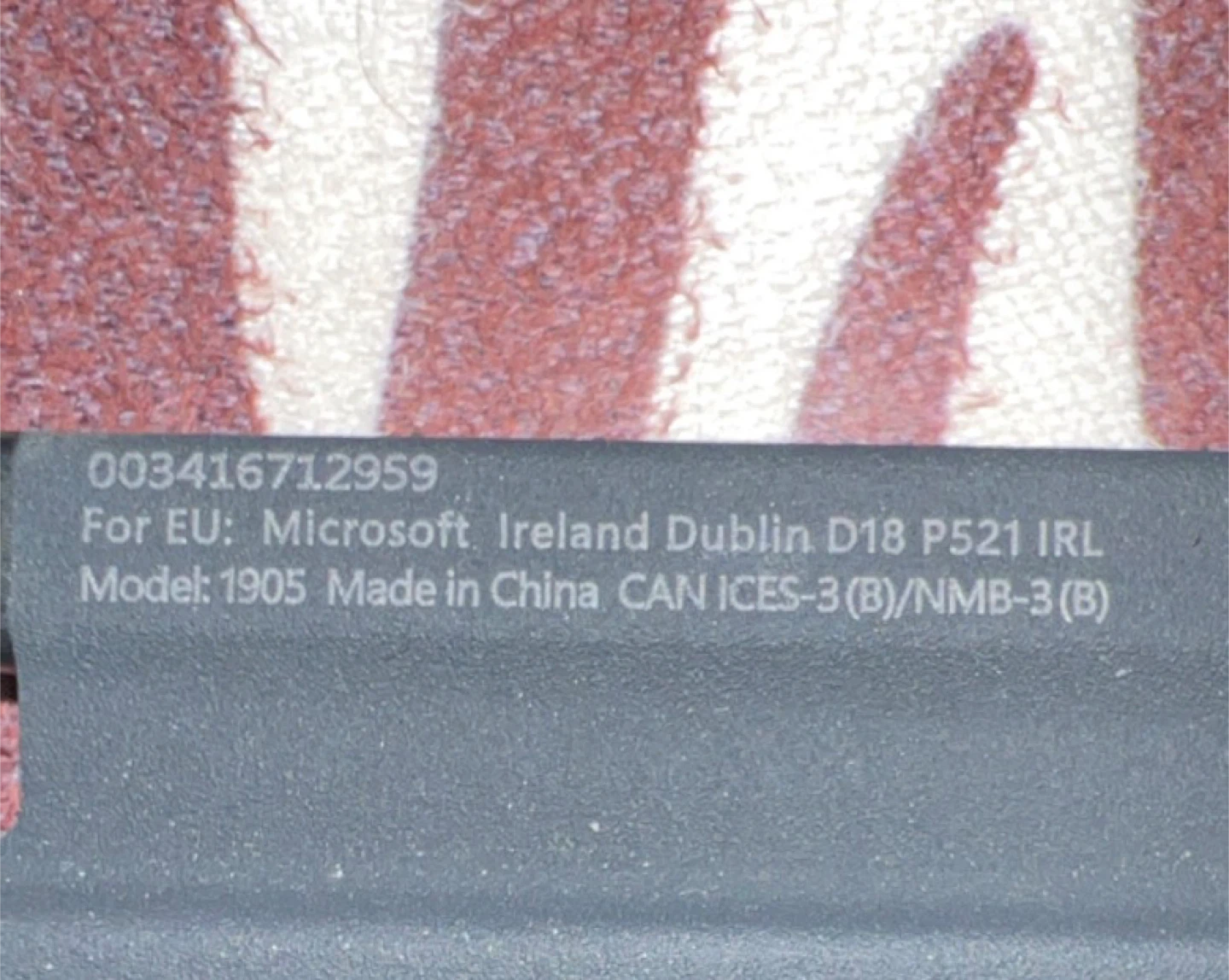 Microsoft Surface Pro 8-11 Keyboard (Model 1905) - photo 3